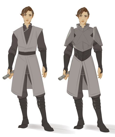 Jedi Outfit Inspiration, Jedi Robes Concept Art, Jedi Outfit Concept Art, Outfit Concept Art, Tmnt Cosplay, Jedi Robes, Jedi Armor, Jedi Outfit, Jedi Cosplay