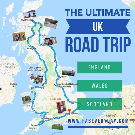 Ultimate U.K. road trip itinerary, including recommendations on where to stay, the top cities to see, what we found to be the best places to eat as well as reviews, recommendations, and tips for the best activities for kids during a family road trip from England to Wales and Scotland. Click or visit to get all the details on FabEveryday.com. Uk Road Trip, Kid Road Trip Activities, London To Scotland, Fun Road Trip Games, Uk Travel Itinerary, Road Trip Uk, Uk Map, Scotland Road Trip, Road Trip Map