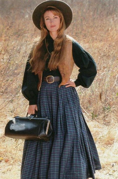 Wild West Outfits, Wild West Costumes, Pioneer Clothing, Joe Lando, Dr Quinn Medicine Woman, Dr Quinn, Into The West, Medicine Woman, Jane Seymour