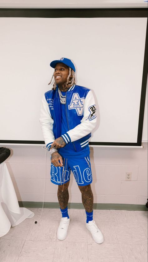 Lil Durk Outfits, Baltimore Fashion, Black Baby Boys, Rapper Outfits, Dj Images, Best Rapper Alive, Dope Fits, Lil Durk, Cute Black Guys