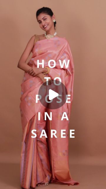 Pink Kanchipuram Saree, Pink Dreamscape, Pink Kanjeevaram Saree, Pink Colour Saree, Pleated Saree, Colour Spectrum, Modern Saree, Saree Poses, Simple Sarees