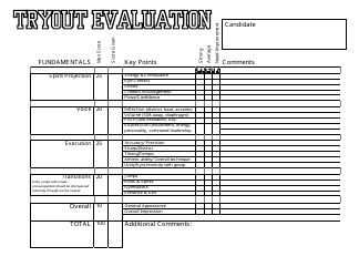 Volleyball Tryout Evaluation Form - Fellowship Academy - Fill Out, Sign Online and Download PDF | Templateroller Teacher Evaluation Form, Staff Evaluation Form, Baseball Evaluation Form, Volleyball Tryout Evaluation Form, Basketball Tryouts, Employee Self Evaluation Form Templates, Volleyball Tryouts, Legal Letter, Evaluation Form