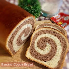 My Mind Patch: Banana Cocoa Yeast Bread Soft Bread Recipe, Banana Butter, Egg Cake, Dough Ingredients, Bread Bun, Yeast Bread, Fair Food Recipes, Pan Bread, Cake Flour