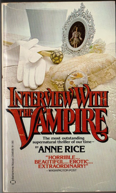 Interview with the Vampire 1977 paperback by Anne Rice Suspense Quotes, Anne Rice Books, Interview With A Vampire, Anne Rice Vampire Chronicles, Christine Feehan, Vampire Chronicles, Gothic Novel, The Vampire Chronicles, Anne Rice