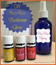 Got bathroom odors? Learn how to make easy to use and effective DIY bathroom spray using essential oils. Diy Bathroom Spray, Poo Spray, Bathroom Spray, Young Living Essential Oils Recipes, Yl Oils, Essential Oil Spray, Yl Essential Oils, Diy Sprays, Living Essentials Oils