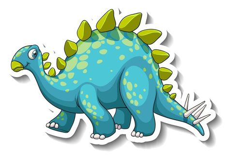 Stegosaurus Art, Dinosaur Cartoon, Dinosaur Cake Toppers, Business Card Maker, Card Banner, Travel Activities, Card Maker, Logo Maker, Cartoon Character