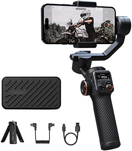 Hohem iSteady M6 Gimbal Stabilizer for Smartphone, 3-Axis Cell Phone Gimbal Built-in OLED Display 400g Payload Reverse Charging Android and iPhone Gimbal with Inception Motion Timelapse: Amazon.co.uk: Electronics & Photo Vlog Youtube, Dji Osmo Mobile, Intelligent Technology, Phone Camera Lens, Game Streaming, Camera Movements, Low Battery, Power Out, Screen Protector Iphone