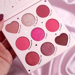 Dream Vanity, Pink Eyeshadow Palette, Mini Eyeshadow Palette, Makeup Pallets, Red Shades, Valentines Day Makeup, Secret Admirer, Red Eyeshadow, Pink Things