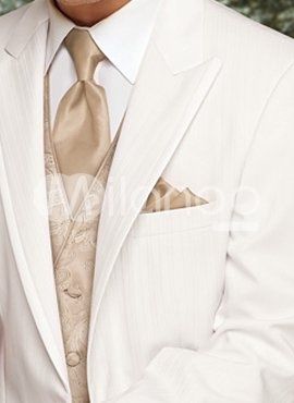 Best White Single Breasted Button Lapel Worsted Groom Wedding ... Grooms Tuxedo, White Tuxedo Wedding, Groomsmen Vest, White Tux, Groom Tux, Wedding Tux, Coral Tie, Bride Ideas, Gold Inspiration