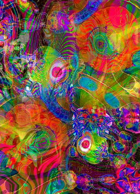 Hallucination Art Visual, Trippie Backgrounds, Mkultra Aesthetic, Psychodelisch Art Aesthetic, Acid Trips Visuals Aesthetic, Trippie Pictures, Trippie Aesthetic, Shroom Aesthetic, Schizophrène Aesthetic