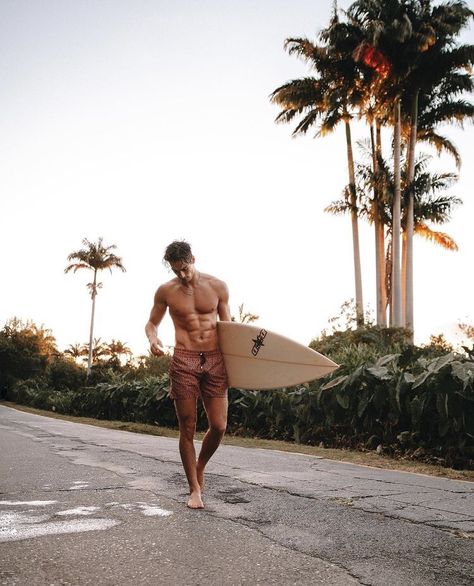 🏄🏻‍♂️🌴 Surf Model Photography, Man Squatting, Surf Guys, Corentin Huard, Surfer Aesthetic, Surfer Guys, Thanks For Following Me, Surfing Aesthetic, Male Portrait Poses