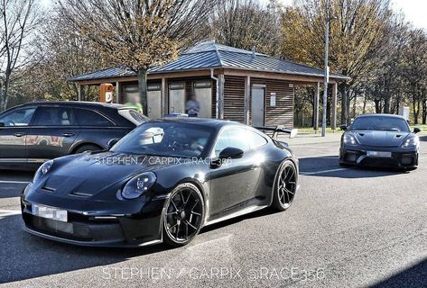 Porsche 992 GT3 on Instagram: “The Upcoming 992 GT3 Spotted Again Alongside The New 718 Cayman GT4 RS 🦇 Which One Would You Take? 📸:@race356” 718 Cayman Gt4 Rs, Gt4 Rs, 718 Cayman Gt4, 992 Gt3, Porsche 992, Cayman Gt4, Porsche, Bmw Car, Bmw