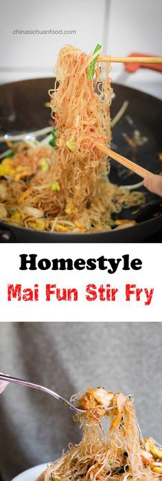 Beef Mei Fun Recipe, Mai Fun Noodles Recipe, Chicken Mei Fun Recipe, Vegetable Mei Fun Recipe, Mei Fun Recipe, Mai Fun, Mei Fun, Veggie Side Dish Recipes, Homemade Chinese Food