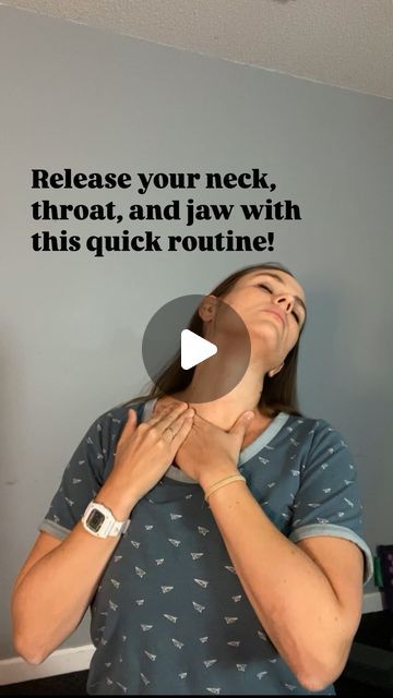 Front Neck Stretches, Pulled Neck Muscle Remedy, Pulled Neck Muscle, Fascia Release, Fascia Stretching, Lymph Drainage Massage, Just Living Life, Neck And Shoulder Exercises, Shoulder Exercises