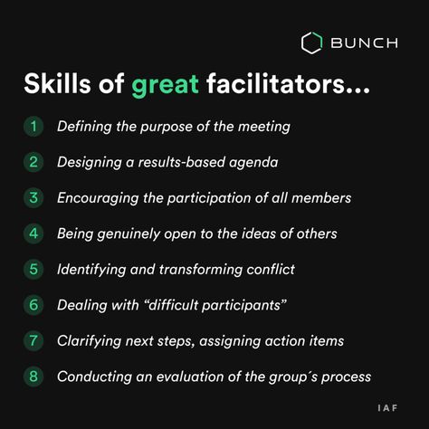 Meeting Facilitation Tips, Ground Rules For Meetings, Facilitating Meetings, Team Meeting Ideas, Meeting Facilitation, Facilitation Techniques, Good Leadership Skills, Tips For Running, Leadership Inspiration