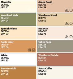 spanish colonial color palette | color palette spanish style homes.... Colonial Color Palette, Best House Colors Exterior, Rustic Paint Colors, Spanish Interior Design, Colonial Colors, Exterior Paint Schemes, Stucco Colors, Spanish Interior, Best Exterior Paint