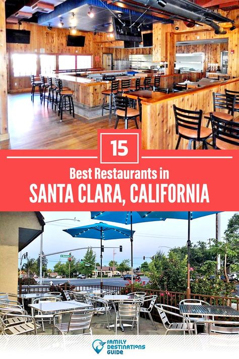 Want to see the best restaurants in Santa Clara, CA? We’re FamilyDestinationsGuide, and we’re here to help: From incredible brunch spots and amazing places to eat dinner, to local foodie spots and hidden gems, discover the BEST Santa Clara restaurants - so you get memories that last a lifetime! #santaclara #santaclararestaurants #restaurantsinsantaclara #bestrestaurantsinsantaclara #placestoeatsantaclara Santa Clara California, Santa Clarita California, Santa Clara University, California Restaurants, California Food, Visit Santa, Unique Restaurants, Family Destinations, Brunch Spots