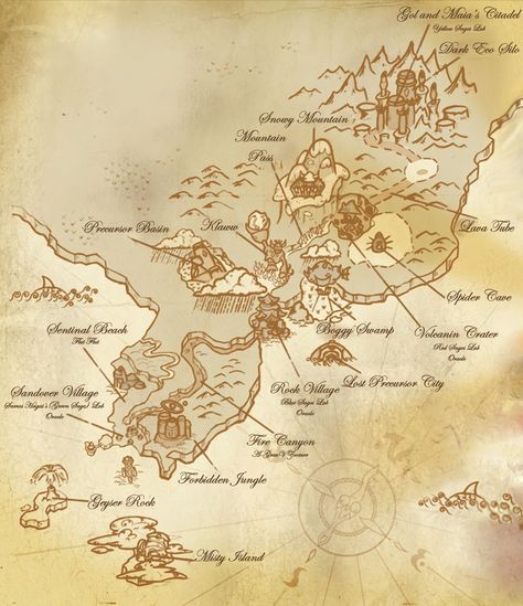 world map from jak and daxter: the precursor legacy Wallpaper Nintendo, Jak And Daxter, Jak & Daxter, Crash Bandicoot, School Games, Old Maps, Old Video, Old Games, Geek Culture