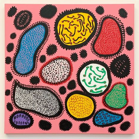 The FLAG Art Foundation on Instagram: “Yayoi Kusama’s “SUBLIME SOULS DANCING IN THE UNIVERSE,” 2019, part of the artist’s solo exhibition “EVERY DAY I PRAY FOR LOVE,” on view at…” Souls Dancing, Cinema Food, Kusama Yayoi, Kusama Art, Pray For Love, Art Foundation, Flag Art, Yayoi Kusama, Solo Exhibition