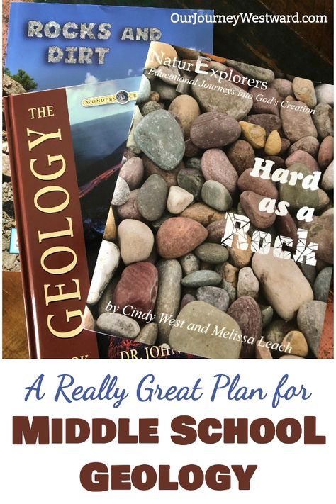 Middle School Geology Activities, Geology Study, Earth Science Middle School, Relaxed Homeschooling, Forest Village, Unit Studies Homeschool, Homeschool Middle School, Homeschool Supplies, Middle School Lessons