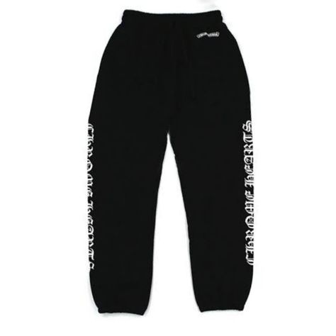 Chrome Hearts - F**k You Sweatpants ($1,100) Chrome Hearts Sweatpants, Sweatpants Black, Fairytale Dress, Chrome Hearts, Dream Wardrobe, Me Too Shoes, Sweatpants, Ootd, Lifestyle