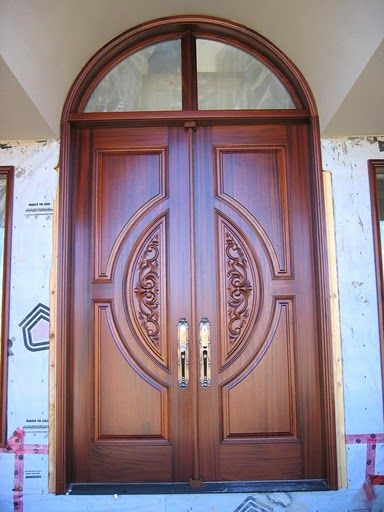 I <3 beautifully made doors Main Entrance Wooden Doors, Pintu Ganda, Pintu Interior, Double Door Entryway, House Main Door, House Front Door Design, Double Doors Exterior, Single Door Design, House Main Door Design