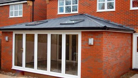 Timber Cladding Exterior, Conservatory Conversion, Sliding Window Design, Small House Extensions, Lean To Conservatory, Cladding Exterior, Iron Window Grill, Modern Conservatory, Orangery Extension