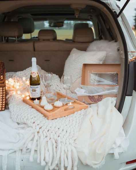 Martinelli's · @iamchristinaxo is serious date night goals! 🥂 Galentines 2023, Date Night Goals, Drive In Movie Date, Car Makeover, Cozy Car, Car Picnic, Dates Ideas, Romantic Camping, Valentines Date Ideas