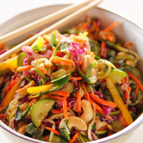 Lighter Asian Noodle Salad By Ree Drummond Asian Noodle Salad Recipe, Pioneer Recipes, Asian Noodle Salad, Cucumber Salad Recipe, Asian Noodle Recipes, Noodle Salad Recipes, Asian Noodle, Asian Salad, Pioneer Woman Recipes