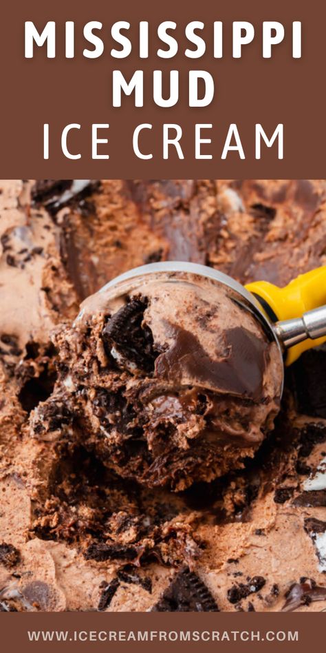 Mississippi Mud Ice Cream, Chocolate Oreo Ice Cream, Healthy Snakes, Ice Cream Oreo, Kitchen Aid Ice Cream Recipes, Homemade Ice Cream Recipes Machine, Kitchen Aid Ice Cream, I Lost 100 Pounds, Best Homemade Ice Cream