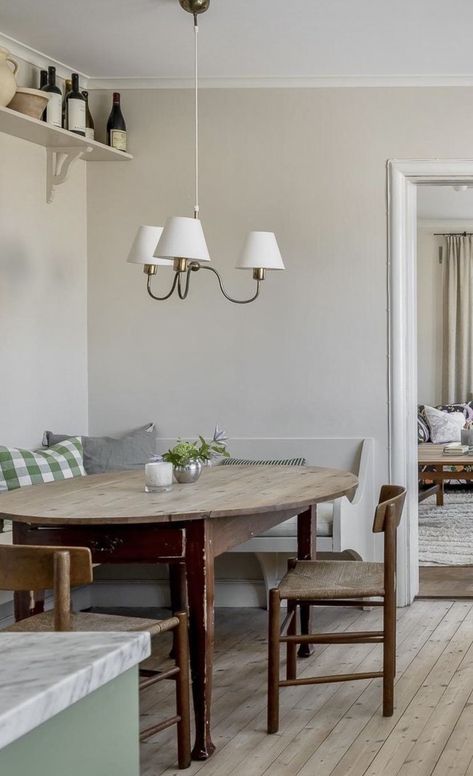 White Upper Cabinets, Backsplash White, Sage Green Kitchen, Shiplap Backsplash, White Shaker Kitchen, Kitchen Banquette, Coco Lapine Design, Modern Farmhouse Living, Beautiful Dining Rooms