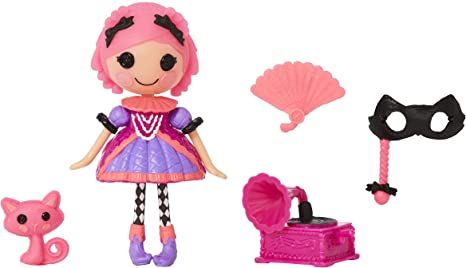 Amazon.com: Lalaloopsy Mini Doll - Confetti Carnivale with Mini Pet Cat, 3" Masquerade Ball Party Theme Doll with Pink Hair & Accessories in Reusable Package playset, for Ages 3-103 : Toys & Games Ball Party Theme, Lalaloopsy Mini, Masquerade Ball Party, Pink Hair Accessories, Ball Party, Masquerade Ball, Pet Cat, Age 3, Pink Hair