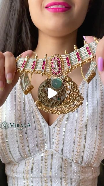 Polki Jewellery Jaipur, Wedding Jewellery Indian, Punjabi Jewellery, Jewellery Wedding, Jewellery Indian, Designer Necklace, Polki Jewellery, Wedding Jewellery, Kundan Jewellery