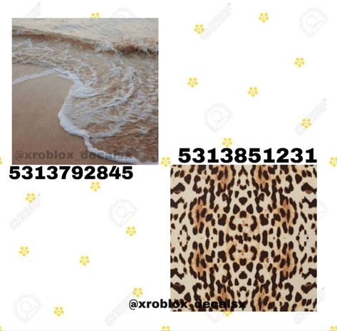 @xroblox_decalsx on instagram Berry Avenue Decoration Codes, Rug Codes, Blocksburg Codes, Famous Christmas Movies, Leopard Carpet, Bloxburg Homes, Codes Wallpaper, Decals Bloxburg, Leopard Pictures