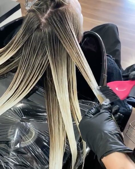 Basin Balayage, Bronde Balayage, Art How, Artist On Instagram, Balayage, Blonde, Leather Jacket, On Instagram, Quick Saves