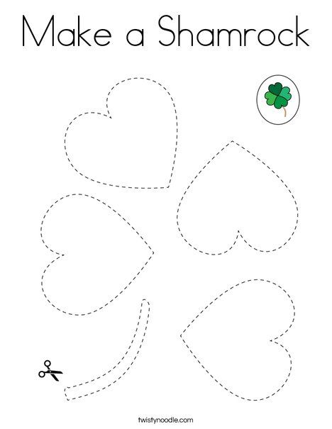 Make a Shamrock Coloring Page - Twisty Noodle Spring Color Sheets For Kids, St Patricks Art Preschool, St Patricks Shamrock Template, St Patrick’s Day Arts And Crafts Preschool, St Patrick’s Day Worksheets Kindergarten, Saint Patricks Activities, Montessori St Patricks Day, Saint Patricks Day Crafts Kindergarten, March Printables For Kids