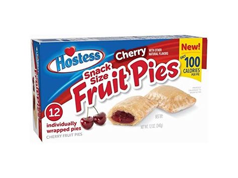 Amazon.com: Hostess Snack Size Fruit Pies 12oz (Cherry) : Grocery & Gourmet Food Hostess Fruit Pies, Cherry Snacks, Mini Fruit Pies, Hostess Snacks, Fruit Pies, 100 Calorie Snacks, 100 Calorie, Cherry Filling, Pie Flavors