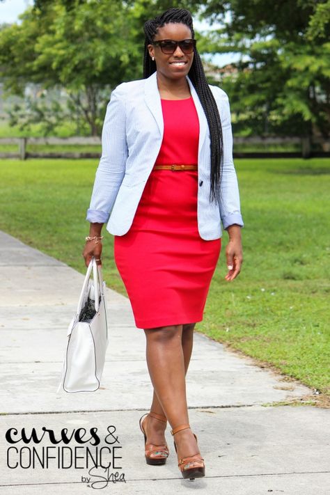 Curves And Confidence, Curvy Girl Dress, Miami Style, Corporate Attire, Classy Dress Outfits, Classy Work Outfits, Miami Fashion, Style Blogger, Work Outfits Women