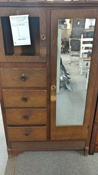 Easy Rescued and Repaired Chifforobe Makeover with IOD & Fusion Antique Chifferobe Makeover, Upcycle Armoire Ideas, Chiffarobe Makeover, Old Armoire Makeover, Chifforobe Makeover, Chifferobe Makeover Ideas, Antique Wardrobe Makeover, Chifferobe Makeover, Iron Orchid Designs Transfers