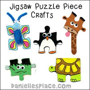 cow jigsaw puzzle craft www.daniellesplace.com Wooden Puzzle Pieces Crafts, Puzzle Ornaments, Kindergarten Building, Blank Puzzle Pieces, How To Make Crafts, Jigsaw Puzzle Crafts, Puzzle Theme, Puzzle Piece Art, Puzzle Activities