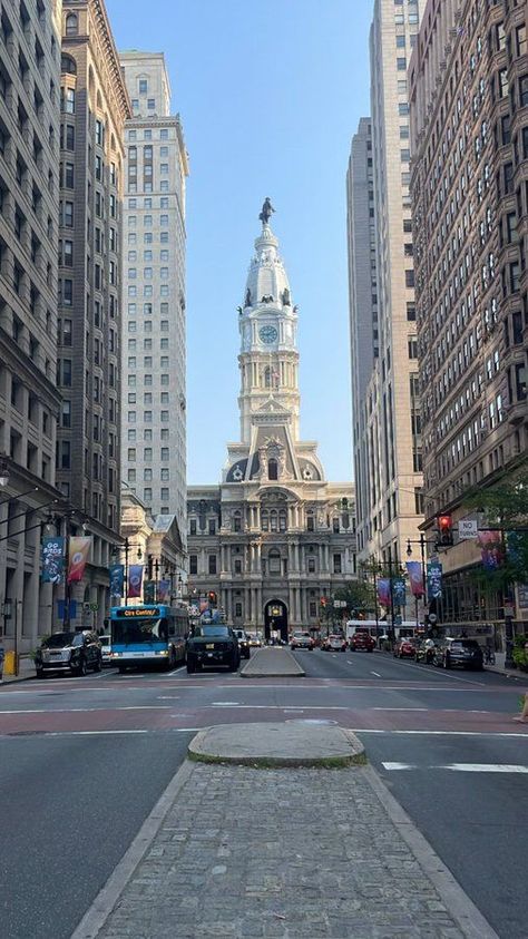 Philadelphia Pennsylvania, City Hall, Pennsylvania, Philadelphia, Street View