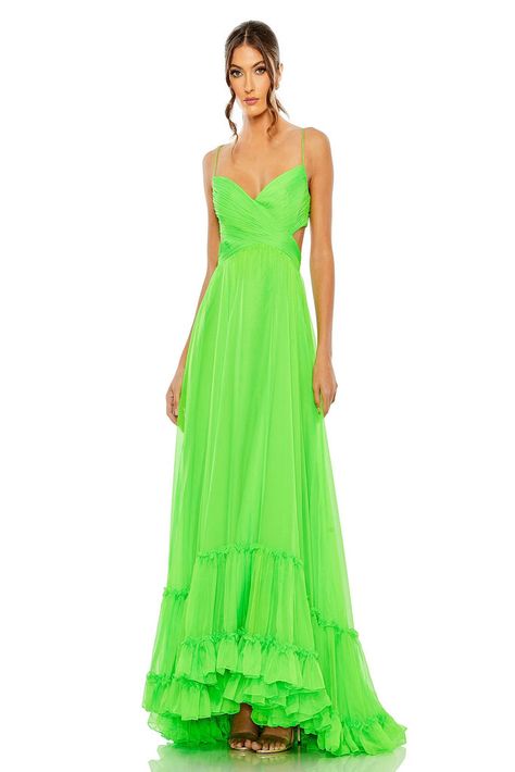 Bright Green Prom Dress, Tiered Gown, Light Blue Prom Dress, Lime Color, Navy Blue Bridesmaid Dresses, Royal Blue Prom Dresses, Long Formal Dress, Formal Dresses With Sleeves, Red Wedding Dresses