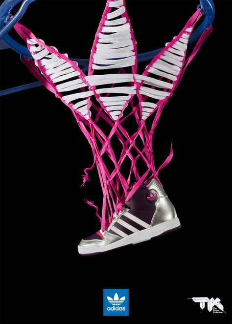 Swish Adidas Basket, Silhouette Eyewear, Funny Commercial Ads, Shoe Advertising, Sports Advertising, Funny Commercials, 광고 디자인, Commercial Ads, Ads Design