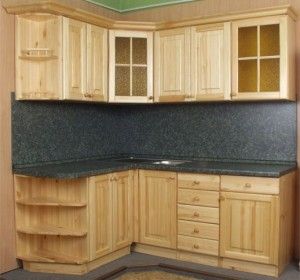 Pine cabinets. Tiny Cabin Kitchen, Kitchen Cabinet Plans, Kitchen Cabinet Accessories, Simple Kitchen Design, Classy Kitchen, Modern Cupboard Design, Wooden Sofa Set Designs, Living Room Tv Unit Designs, Furniture Design Wooden