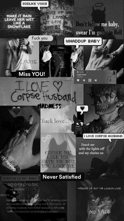 Corpse Husband Wallpapers Aesthetic, Corpse Husband Wallpaper Phone, Corpse Wallpaper, Husband Wallpaper, Emo Aesthetic Wallpaper, Dark Academia Wallpaper, Corpse Husband, Halloween Wallpaper Cute, Dark Wallpapers