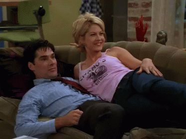 dharma♥greg Dharma & Greg, Dharma And Gregg, Greg Montgomery, Dharma And Greg, Pose Practice, Aaron Hotchner, Thomas Gibson, Make Me Happy, Serie Tv