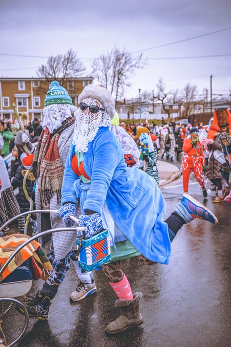 Once a Forbidden Tradition, Mummering in Newfoundland Is Alive and Well  - Traditionally, curtains and tablecloths were used to conceal people's faces. Mummers Costumes, Mummers Costumes Newfoundland, Newfoundland Art Paintings, Newfoundland Christmas Ornaments, Newfoundland Dog Art, Newfoundland Tourism, Picasso Blue Period, Picasso Blue, November Crafts