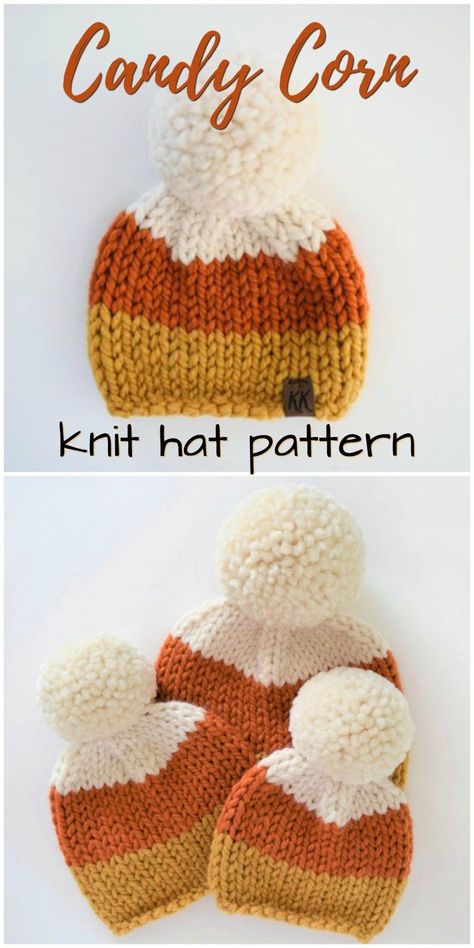 Gorgeous Fall Hats to Make - Craft Evangelist Fall Hat, Bamboo Knitting Needles, Loom Knitting Projects, Fall Knitting, Knitting Machine Patterns, Fall Hats, Baby Hats Knitting, Hat Knitting Patterns, Diy Knitting