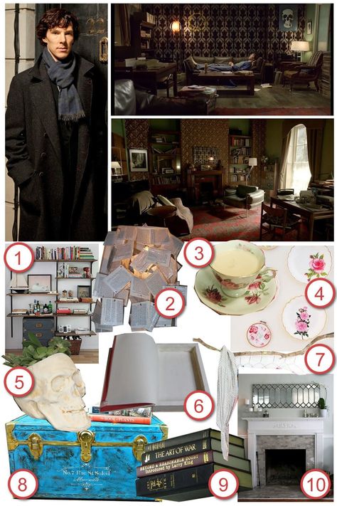 Sherlock Apartment, Sherlock Holmes Inspired Room, Sherlock Holmes Room, Sherlock Holmes Office, Sherlock Room Decor, Sherlock Decor, Sherlock Holmes Study Room, Bedroom Inspirations Boho, Hawaiian Bedroom