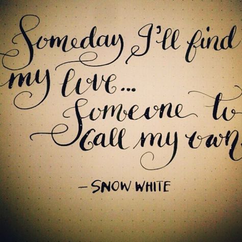 You can find them on MouseMingle.com #SnowWhite #TrueLove Snow White Quotes, Concrete Wedding, Fairytale Quotes, Anastasia Movie, Disney Icons, Love Someone, Quotes Disney, Jrr Tolkien, Disney Quotes